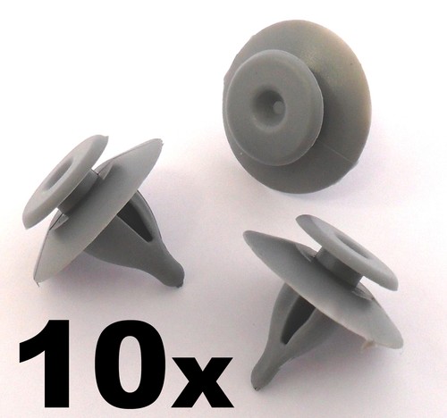 10x plastic trim clips - 10x,